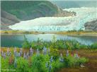 Juneau's Glacier by Gail Niebrugge