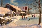 Skating by Gail Niebrugge