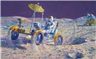 Lunar Grand Prix by Alan Bean