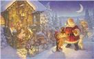 Santa at the North Pole by Scott Gustafson