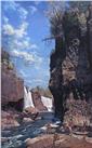 Great Falls of the Passaic by John Buxton