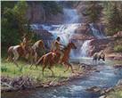 Encounter at the Falls by Martin Grelle