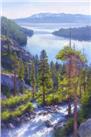 Cascade of Light, Emerald Bay, Lake Tahoe by June Carey